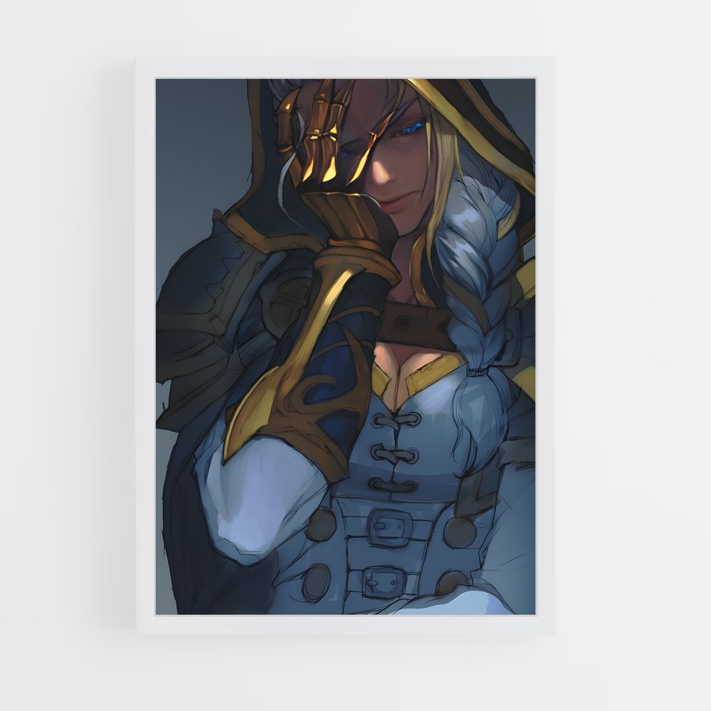 Poster Jaina en Hoodie – affiche World of Warcraft (vue 3)